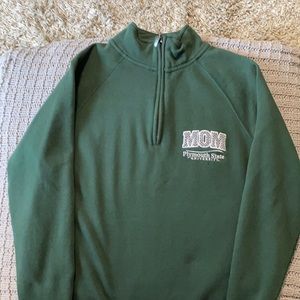 Plymouth State “Mom” Quarter Zip Sweatshirt
